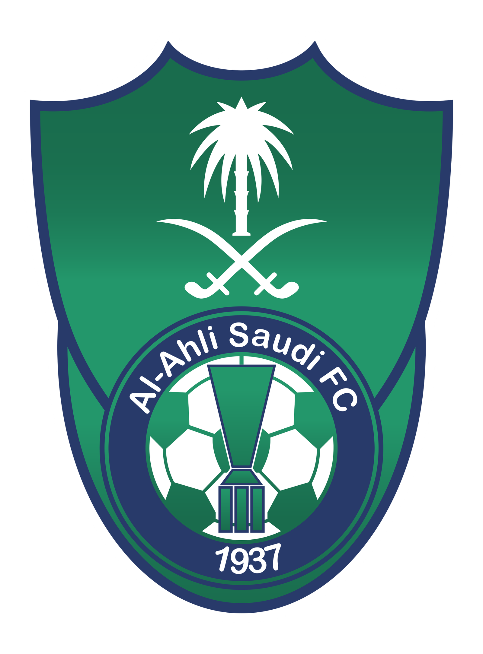 ستيكر شعار النادي الأهلي السعودي الرسمي