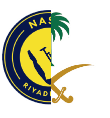 ستيكر شعار النصر مع الشعار السعودي بنصفين