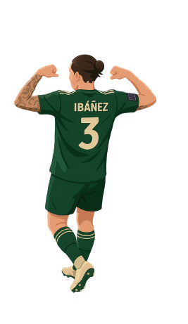 ستيكر لاعب الأهلي إيبانيز برقم 3